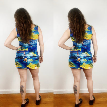 80s Tropical Vaca Dress