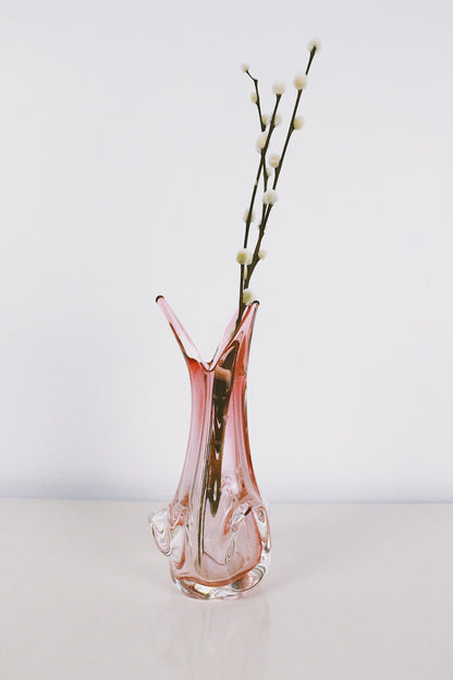 Pinky Starburst Vase