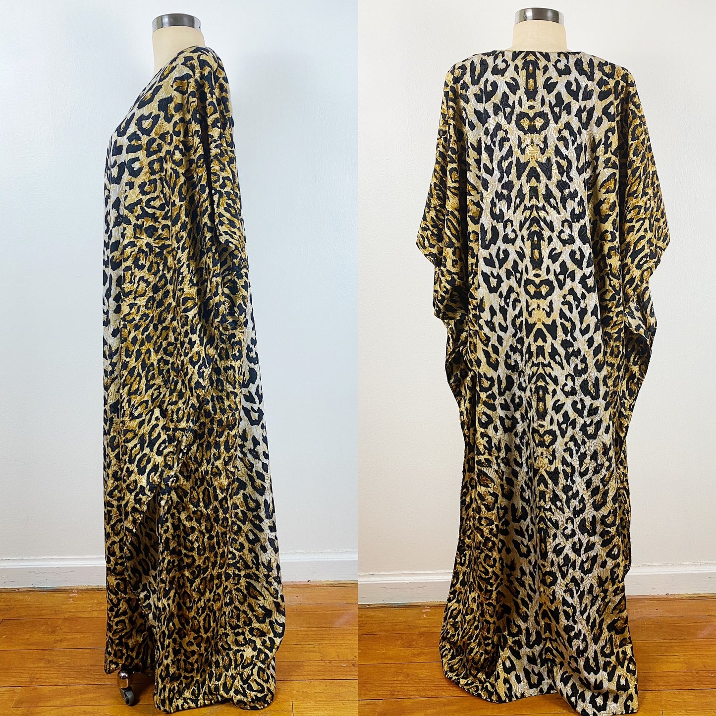 80s Leopard Caftan