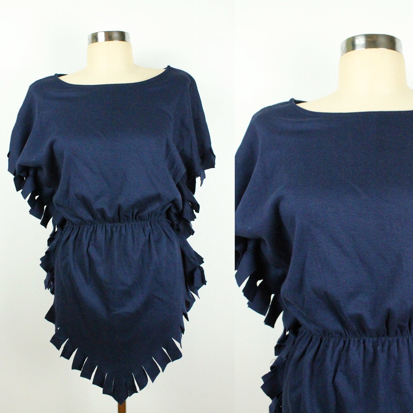 80s/90s Navy Blue Pan Tunic