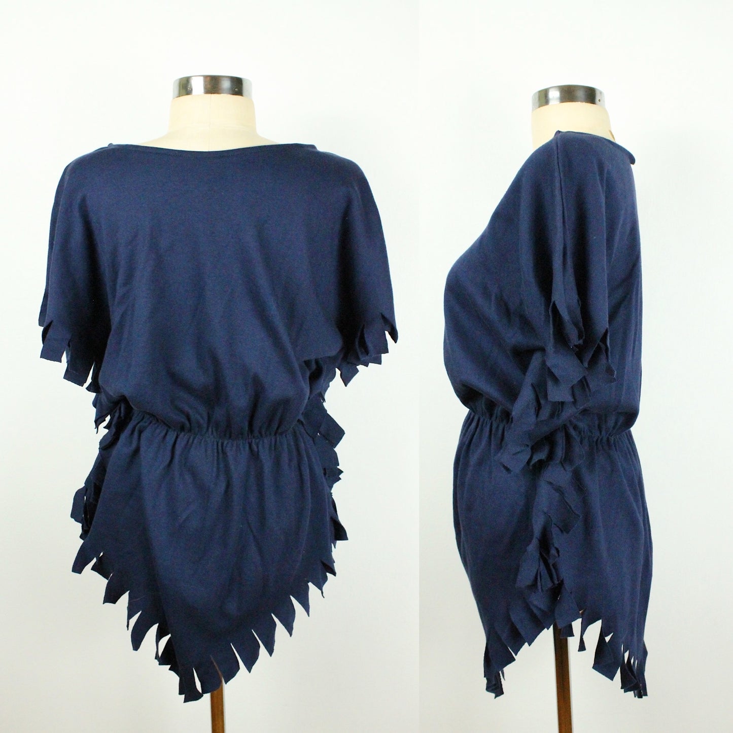 80s/90s Navy Blue Pan Tunic