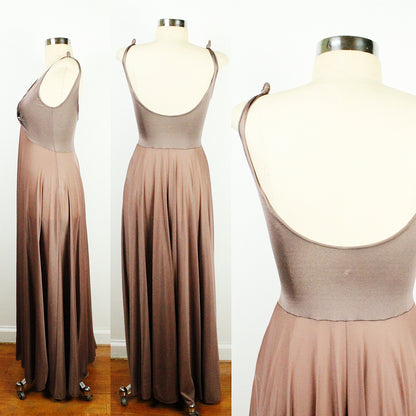 70s Brown Two Piece Slipset