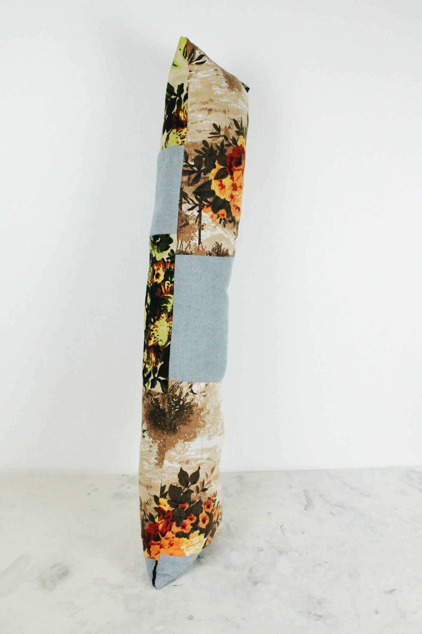 Heavy Floral Patchwork Soft Tube