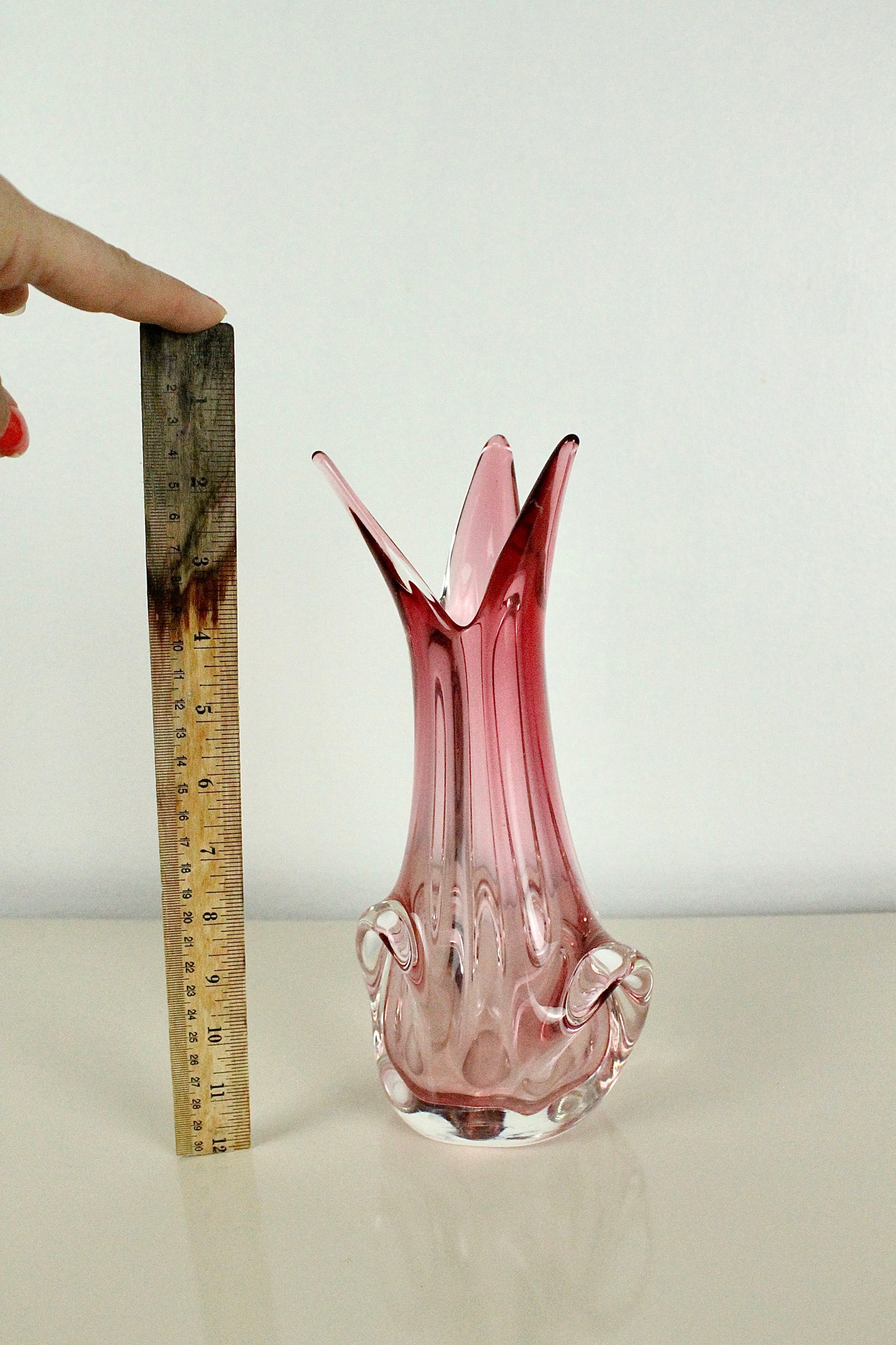 Pinky Starburst Vase