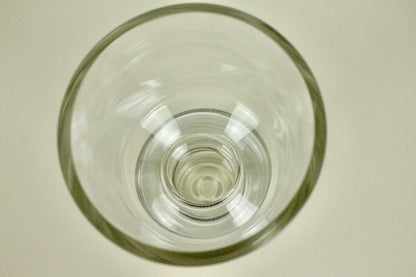 Heavy Ripple Danish Glass Vase