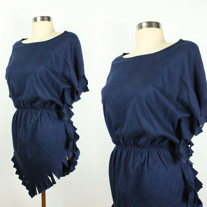 80s/90s Navy Blue Pan Tunic