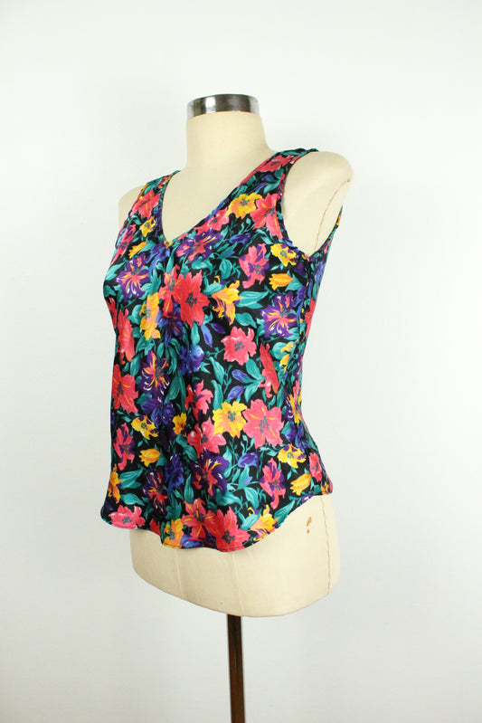 90s Floral Slip Top